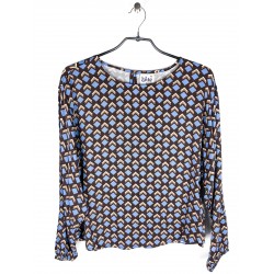 Blue Seven Damen T-Shirt Giraffenmuster