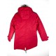 Parka Blue Flame imperméable Rouge