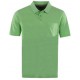 Polo Hajo Softknit sans repassage Vert