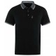 Polo Hajo Stay fresh uni Noir