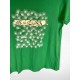 Tee-shirt Blue Seven Imprimé Vert