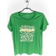 Blue Seven Women's T-shirt Giraffe Pattern