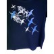 Blue Seven Women's T-shirt Giraffe Pattern