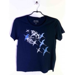 Tee-shirt Blue Seven Imprimé Marine