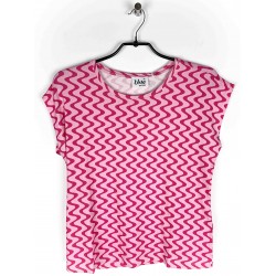 Blue Seven Damen T-Shirt Giraffenmuster