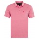 Polo Hajo Softknit sans repassage Rose