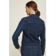 Veste Azay jeans Bleu Marine