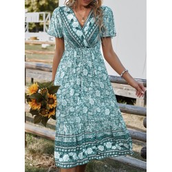 Azay Kleid Frauen Navy Blue Dots