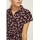 Azay Dress Women Navy Blue Dots