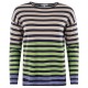 Pull Hajo "Joy Of Life" Rayé Vert