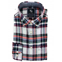 Chemise King's Road Flanelle Orange