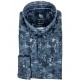 Chemise King's Road Fleurs Noir