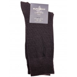 Chaussette Sympatico Laine Marron