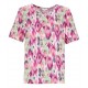 Tee-shirt Hajo "Joy Of Life" Rose Fantaisie