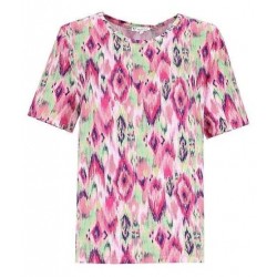 Tee-shirt Joy Of Life Rose Fantaisie