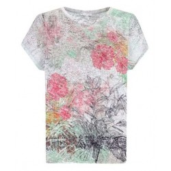 Tee-shirt Joy Of Life Fantaisie Vert