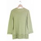 Pull Joy Of Life Femme Lin Vert