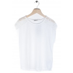 Tee-shirt Blue Seven Blanc