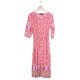 Robe Azay Nara Femme Fantaisie Rose