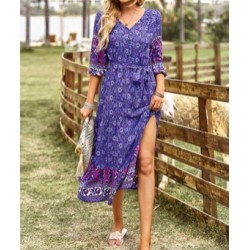 Robe Azay Nara Femme Fantaisie Violet