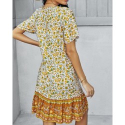 Robe Azay Nara Femme Fantaisie Orange