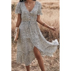 Robe Azay Nara Femme Fantaisie Blanc