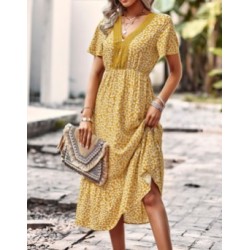 Robe Azay Nara Femme Fantaisie Curry