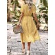 Robe Azay Nara Femme Fantaisie Curry