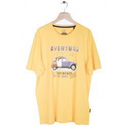 Tee-shirt Hajo Fantaisie Jaune