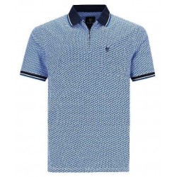 Polo Hajo Stay fresh Bleu