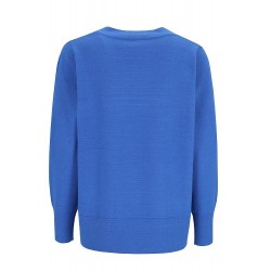 Pull Hajo &quot;Joy Of Life&quot; Uni - Bleu