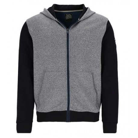 Gilet Hajo Sweat Capuche Noir