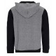 Gilet Hajo Sweat Capuche Noir
