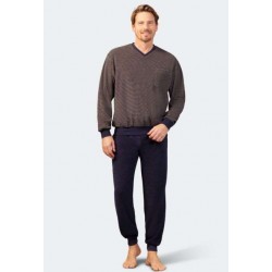 Pyjama Hajo Klima-Frottee Beige