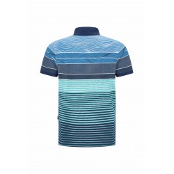 Polo Hajo Stay fresh Fantaisie Bleu