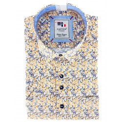 Chemise CapTen Manches Courtes Homme - Orange