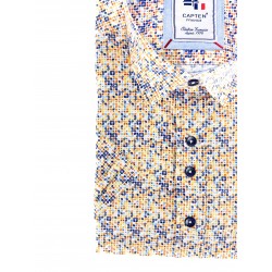 Chemise CapTen Manches Courtes Homme - Orange