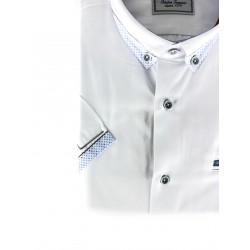 Chemise CapTen Manches Courtes Homme - Blanc