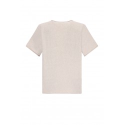 Pull Joy Of Life Femme Manches courtes Beige