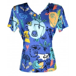 Tee-shirt Azay Femme Bleu