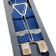 Bretelle Hugo Spiecker Motif Bleu