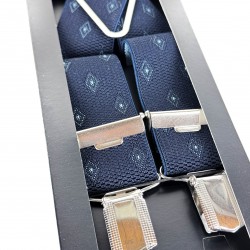 Bretelle Hugo Spiecker Fantaisie Bleu