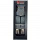 Bretelle Hugo Spiecker Fantaisie Gris