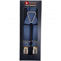 Bretelle Hugo Spiecker Rayé Bleu