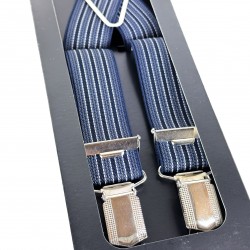 Bretelle Hugo Spiecker Rayé Bleu