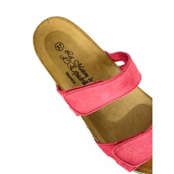 Sandale Velcro Rouge