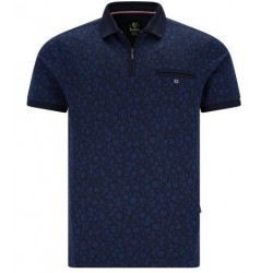 Polo Hajo Stay fresh Bleu - 1