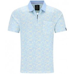 Polo Hajo Stay fresh Fantaisie Bleu - 2