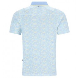 Polo Hajo Stay fresh Fantaisie Bleu - 3