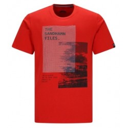 Tee-Shirt Hajo Col Rond Rouge - 1